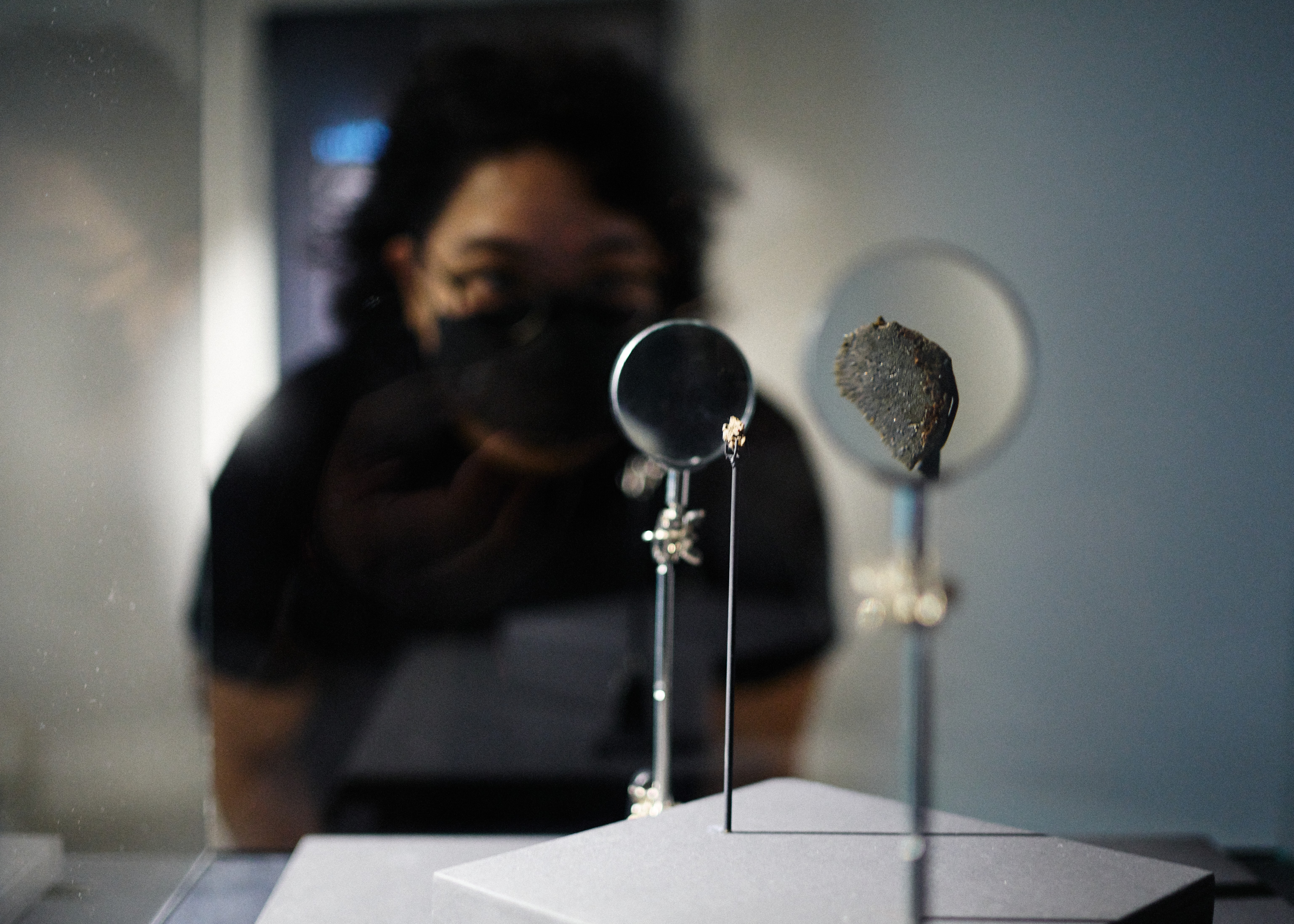 Museum of Natural History; In focus is the Philippine Meteorite Bondoc
